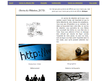 Tablet Screenshot of empreintedevie.com